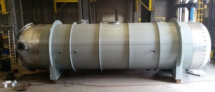 Hemispherical head heat exchanger