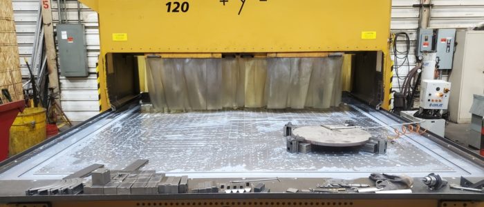 Machining bay