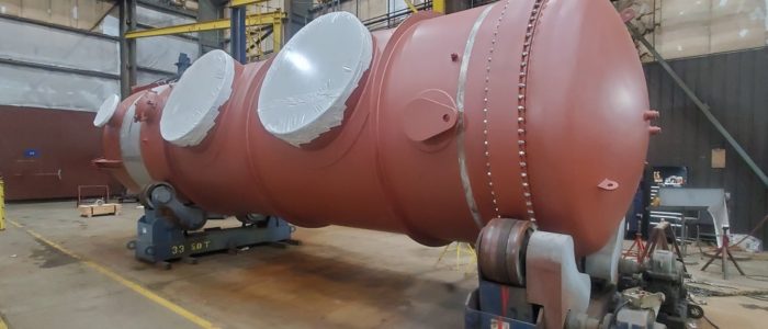Pressure vessel nozzle welding detail