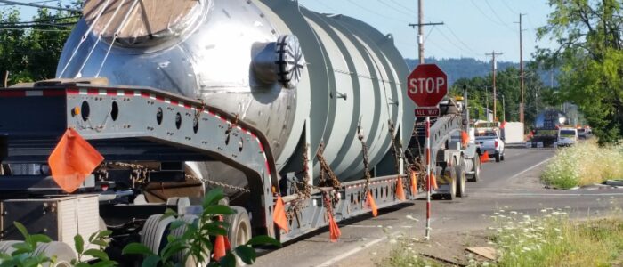 Hemi head heat exchangers shipping to site