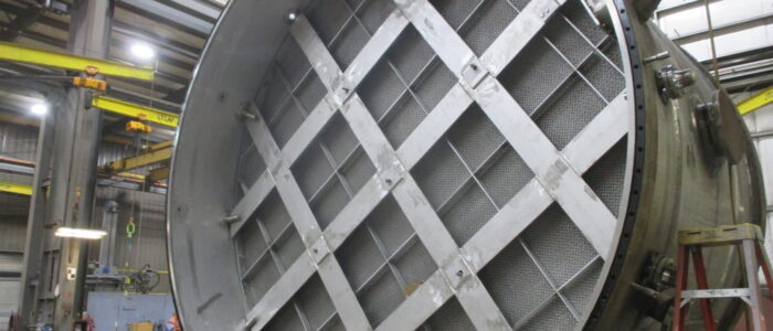 Custom TEMA heat exchanger built to customer specification